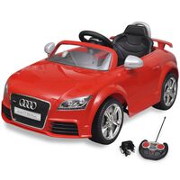 Auto pre deti Audi TT RS s diaľkovým ovládaním červené