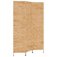 vidaXL Room Divider 3-Panel 122x180 cm Water Hyacinth