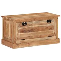 vidaXL Banc de rangement de chaussures 85x40x45cm Bois d'acacia massif