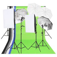 vidaXL Fotostudio-Beleuchtung Set