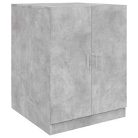 vidaXL Waschmaschinenschrank Betongrau 71x71,5x91,5 cm