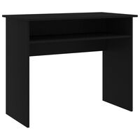 vidaXL Schreibtisch Schwarz 90x50x74 cm Holzwerkstoff