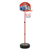 vidaXL Ensemble de basket réglable pour enfants 120 cm