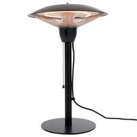 Sunred Încălzitor de masă Barcelona 1500 W, halogen, negru