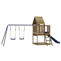 vidaXL Outdoor Playset Impregnated Wood Pine