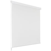 vidaXL Store roulant de douche 80x240 cm Blanc