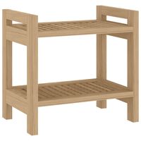 vidaXL Badkamertafel 45x30x45 cm massief teakhout