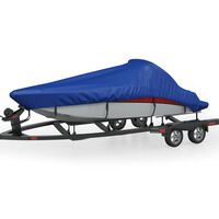 vidaXL Cobertura para barcos 410x190 cm azul