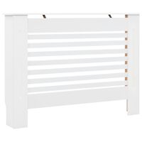 vidaXL radiatorskjuler MDF 112 x 19 x 81,5 cm hvid