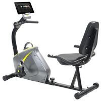 vidaXL Magnetic Recumbent Exercise Bike with Pulse Measurement