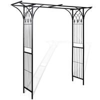 vidaXL Arche de jardin 200x52x204 cm