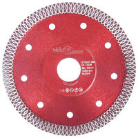 vidaXL Diamond Cutting Disc with Holes Steel 125 mm