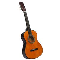 vidaXL Klassische Gitarre für Anfänger und Kinder 1/2 34" Lindenholz