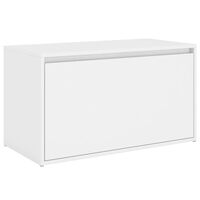 vidaXL Banco de corredor 80x40x45 cm derivados de madeira branco