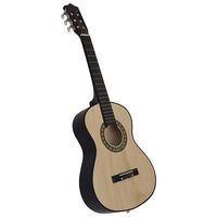 vidaXL Classical Guitar for Beginner and Kid 1/2 34 Basswood