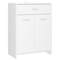 vidaXL Bathroom Cabinet White 60x33x80 cm Engineered Wood