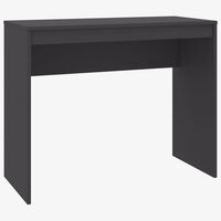 vidaXL Schreibtisch Grau 90x40x72 cm Holzwerkstoff