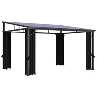 vidaXL varikatus kardinaga 405 x 294 x 244 cm, antratsiithall