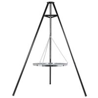 RedFire Grelhador com tripé BBQ TRIPOD 172 cm preto