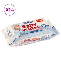 vidaXL Baby Wipes 14 Packs 1008 Wipes