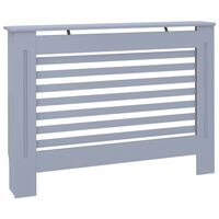 vidaXL Radiator Cover Anthracite 112x19x81.5 cm MDF