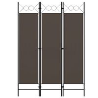 vidaXL Cloison de séparation 3 panneaux Anthracite 120x180 cm