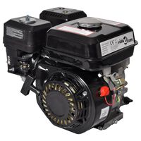 vidaXL Benzinli Motor Siyah 6,5 HP 4,8 kW