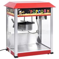 vidaXL popcornmaskine med teflongryde 1400 W