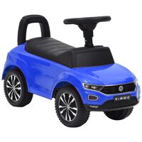 vidaXL stumjams rotaļu auto, Volkswagen T-Roc, zils