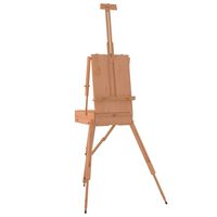 vidaXL Easel Stand 81x121x173 cm Solid Beech Wood