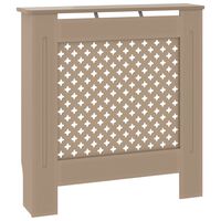 vidaXL Radiatordeksel MDF 78 cm