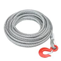 vidaXL Kabel od žičanog užeta 3200 kg 20 m