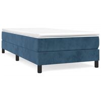 vidaXL Estructura de cama de terciopelo azul 80x200 cm