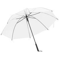 vidaXL Regenschirm Transparent 107 cm