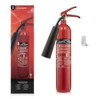 Smartwares Extintor de incendios de CO2 FEX-15621 2 kg