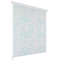 vidaXL Shower Roller Blind 100x240 cm Bubble