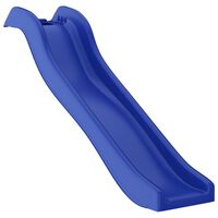 vidaXL Toboggan de jeu bleu 175x38x23 cm polypropylène