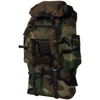 vidaXL Rugzak legerstijl XXL 100 L camouflage