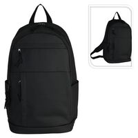 ProWorld Rucksack Neopren 47x30x18 cm Schwarz