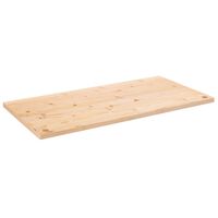 vidaXL Desk Top 100x50x2.5 cm Solid Wood Pine