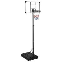 vidaXL Basketkorg transparent 235-305 cm polykarbonat