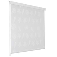 vidaXL Estore de rolo para o duche 80x240 cm estrelas-do-mar