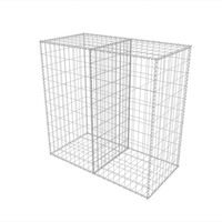 vidaXL Panier de gabion Acier galvanisé 100x50x100 cm