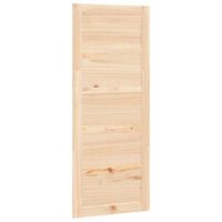 vidaXL Porte de grange 80x1,8x204,5 cm Bois massif de pin