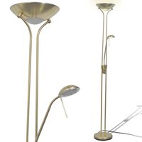 vidaXL Lampadaire à LED à éclairage réglable 23 W