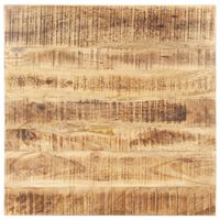 vidaXL Tafelblad 25-27 mm 60x60 cm massief mangohout