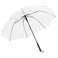 vidaXL Parapluie Transparent 100 cm